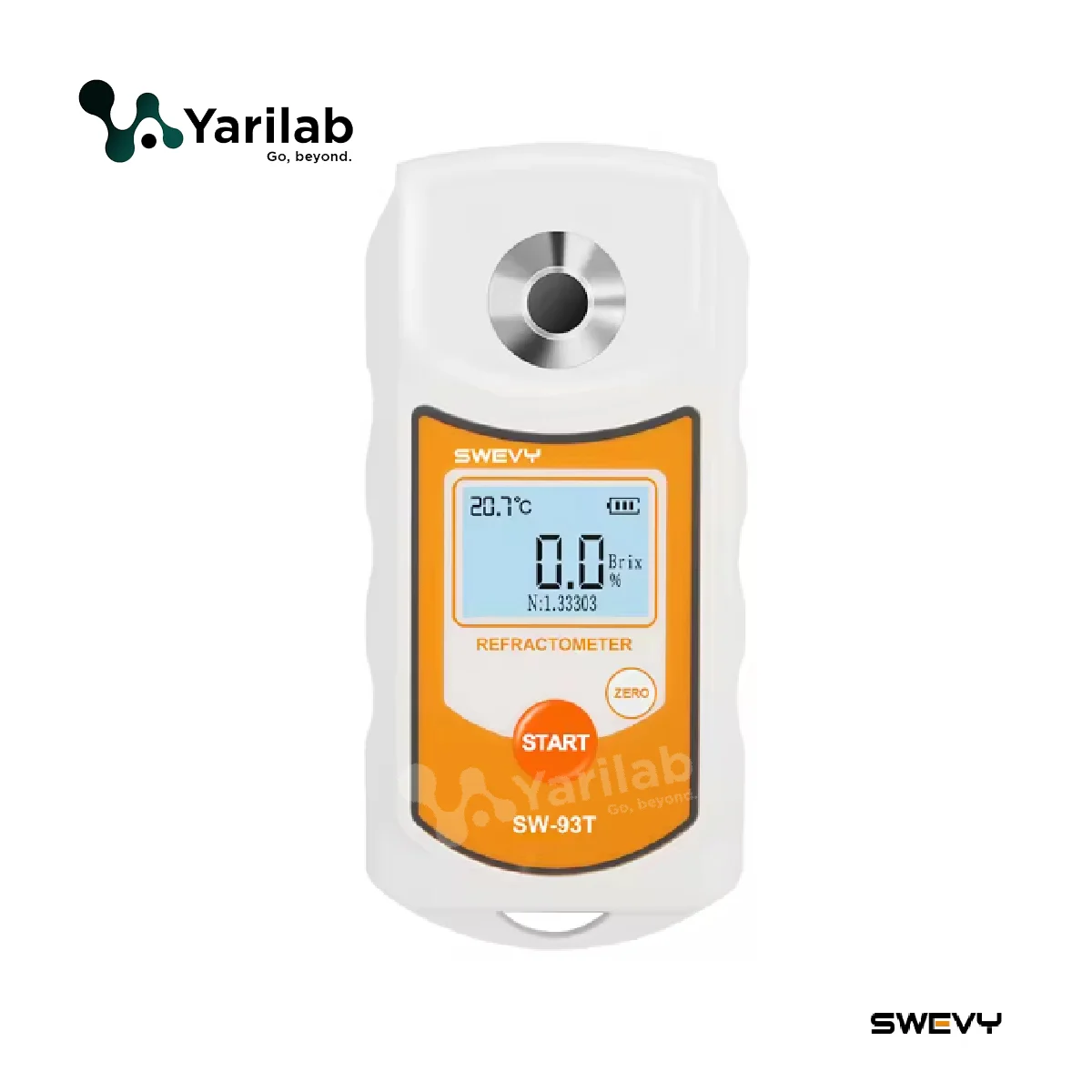 Refractomètre numérique Brix 0-93%, testeur Brix, jus de fruits, boissons, Instrument de mesure du contenu du sucre Swevy®