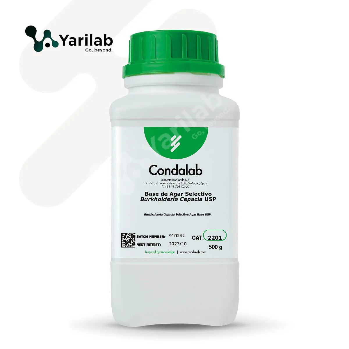 Bouillon rappaport Soja Vassiliadis (500g) Condalab®